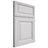 Shiloh Cabinetry Full Overlay Savannah Paintable Arctic Door