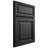 Shiloh Cabinetry Full Overlay Savannah Paintable Iron Ore Door