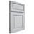Shiloh Cabinetry Full Overlay Savannah Paintable Niebla Azul Door