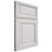 Shiloh Cabinetry Full Overlay Savannah Paintable Polar Door
