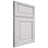 Shiloh Cabinetry Full Overlay Savannah Paintable Pure White Door