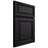 Shiloh Cabinetry Full Overlay Savannah Poplar Plain Cut Harbor Door