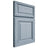 Shiloh Cabinetry Full Overlay Savannah Poplar Plain Cut Sky Door