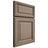 Shiloh Cabinetry Full Overlay Savannah White Oak Plain Cut Almond Door