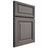 Shiloh Cabinetry Full Overlay Savannah White Oak Plain Cut Flagstone Door