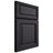 Shiloh Cabinetry Full Overlay Savannah White Oak Plain Cut Harbor Door