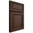 Shiloh Cabinetry Full Overlay Savannah White Oak Quarter Sawn Braun Door