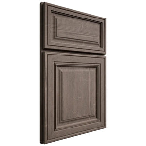 Shiloh Cabinetry Full Overlay Savannah White Oak Quarter Sawn Clay Door