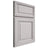 Shiloh Cabinetry Full Overlay Savannah White Oak Quarter Sawn Cotton Door