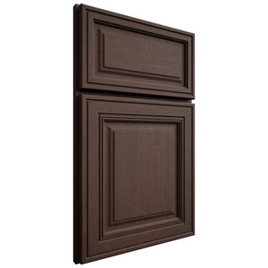 Shiloh Cabinetry Full Overlay Savannah White Oak Quarter Sawn Dusk Door