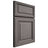 Shiloh Cabinetry Full Overlay Savannah White Oak Quarter Sawn Flagstone Door