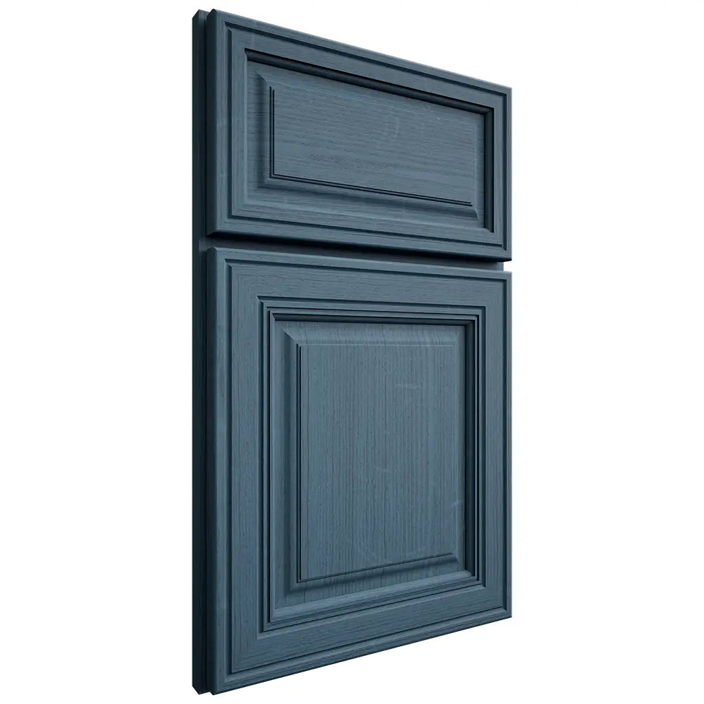 Shiloh Cabinetry Full Overlay Savannah White Oak Quarter Sawn Hudson Door