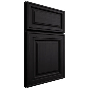 Shiloh Cabinetry Full Overlay Savannah White Oak Quarter Sawn Ink Door