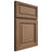 Shiloh Cabinetry Full Overlay Savannah White Oak Quarter Sawn Medium Door