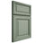 Shiloh Cabinetry Full Overlay Savannah White Oak Quarter Sawn Moss Door