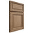 Shiloh Cabinetry Full Overlay Savannah White Oak Quarter Sawn Natural Door