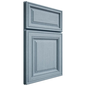 Shiloh Cabinetry Full Overlay Savannah White Oak Quarter Sawn Sky Door