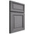 Shiloh Cabinetry Full Overlay Savannah White Oak Quarter Sawn Sterling Door
