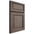 Shiloh Cabinetry Full Overlay Savannah White Oak Rift Cut Clay Door