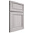 Shiloh Cabinetry Full Overlay Savannah White Oak Rift Cut Cotton Door
