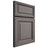 Shiloh Cabinetry Full Overlay Savannah White Oak Rift Cut Flagstone Door