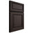 Shiloh Cabinetry Full Overlay Savannah White Oak Rift Cut Morel Door