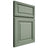 Shiloh Cabinetry Full Overlay Savannah White Oak Rift Cut Moss Door