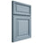 Shiloh Cabinetry Full Overlay Savannah White Oak Rift Cut Sky Door
