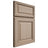 Shiloh Cabinetry Full Overlay Savannah White Oak Rift Cut Straw Door