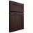 Shiloh Cabinetry Full Overlay Scottsdale Alder Plain Cut Bistre Door