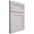 Shiloh Cabinetry Full Overlay Scottsdale Alder Plain Cut Cotton Door