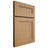 Shiloh Cabinetry Full Overlay Scottsdale Alder Plain Cut Natural Door
