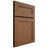 Shiloh Cabinetry Full Overlay Scottsdale Alder Plain Cut Walnut Door