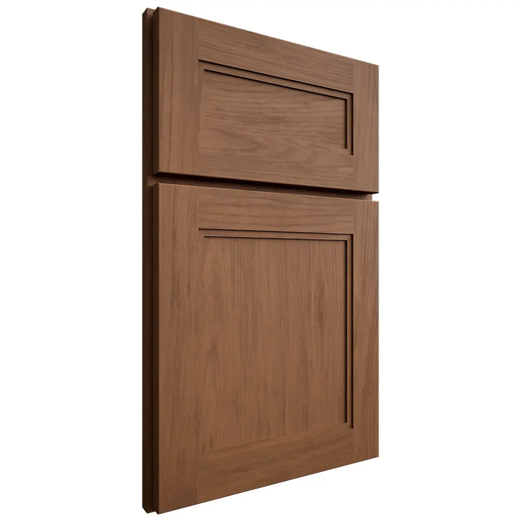 Shiloh Cabinetry Full Overlay Scottsdale Alder Plain Cut Walnut Door