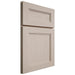 Shiloh Cabinetry Full Overlay Scottsdale Alder Plain Cut White Sands Door
