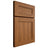 Shiloh Cabinetry Full Overlay Scottsdale Hickory Plain Cut Chestnut Door