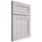 Shiloh Cabinetry Full Overlay Scottsdale Hickory Plain Cut Cotton Door