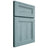 Shiloh Cabinetry Full Overlay Scottsdale Hickory Plain Cut Sky Door