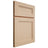 Shiloh Cabinetry Full Overlay Scottsdale Maple Plain Cut Natural Door