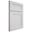 Shiloh Cabinetry Full Overlay Scottsdale Paintable Arctic Door