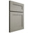 Shiloh Cabinetry Full Overlay Scottsdale Paintable Evergreen Fog Door