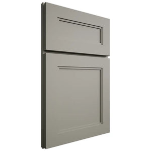 Shiloh Cabinetry Full Overlay Scottsdale Paintable Evergreen Fog Door