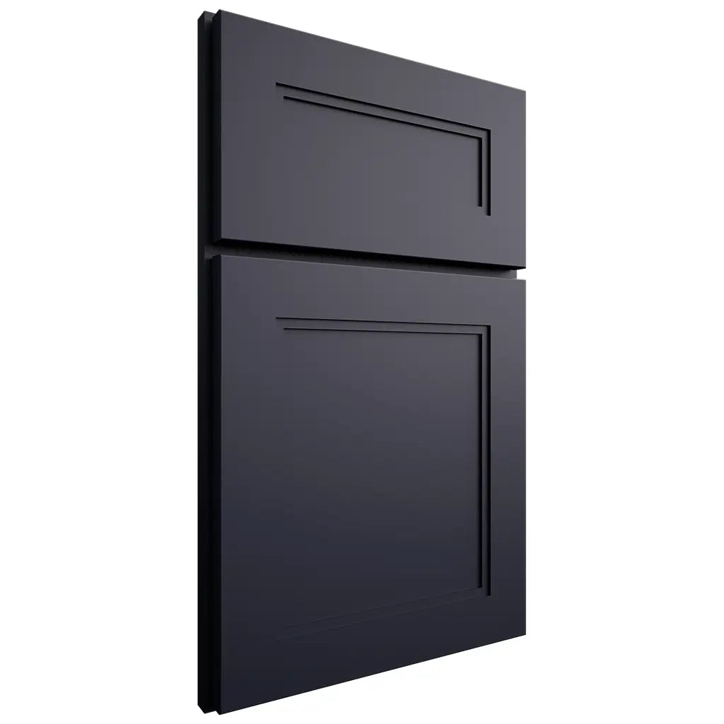 Shiloh Cabinetry Full Overlay Scottsdale Paintable Hale Navy Door