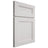 Shiloh Cabinetry Full Overlay Scottsdale Paintable Soft White Door