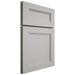 Shiloh Cabinetry Full Overlay Scottsdale Paintable Unusual Gray Door