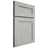 Shiloh Cabinetry Full Overlay Scottsdale Poplar Plain Cut Stratus Door
