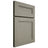 Shiloh Cabinetry Full Overlay Scottsdale Red Oak Plain Cut Thyme Door