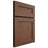 Shiloh Cabinetry Full Overlay Scottsdale Walnut Plain Cut Natural Door