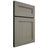 Shiloh Cabinetry Full Overlay Scottsdale Walnut Plain Cut Thyme Door