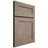 Shiloh Cabinetry Full Overlay Scottsdale White Oak Plain Cut Almond Door